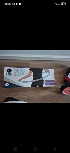 Collapsible 1kg weighted hula - weighted,