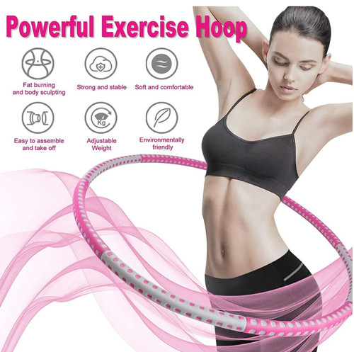 Dofly weighted hula hoop foam - hoop,